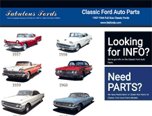 Tablet Screenshot of fabfords.com